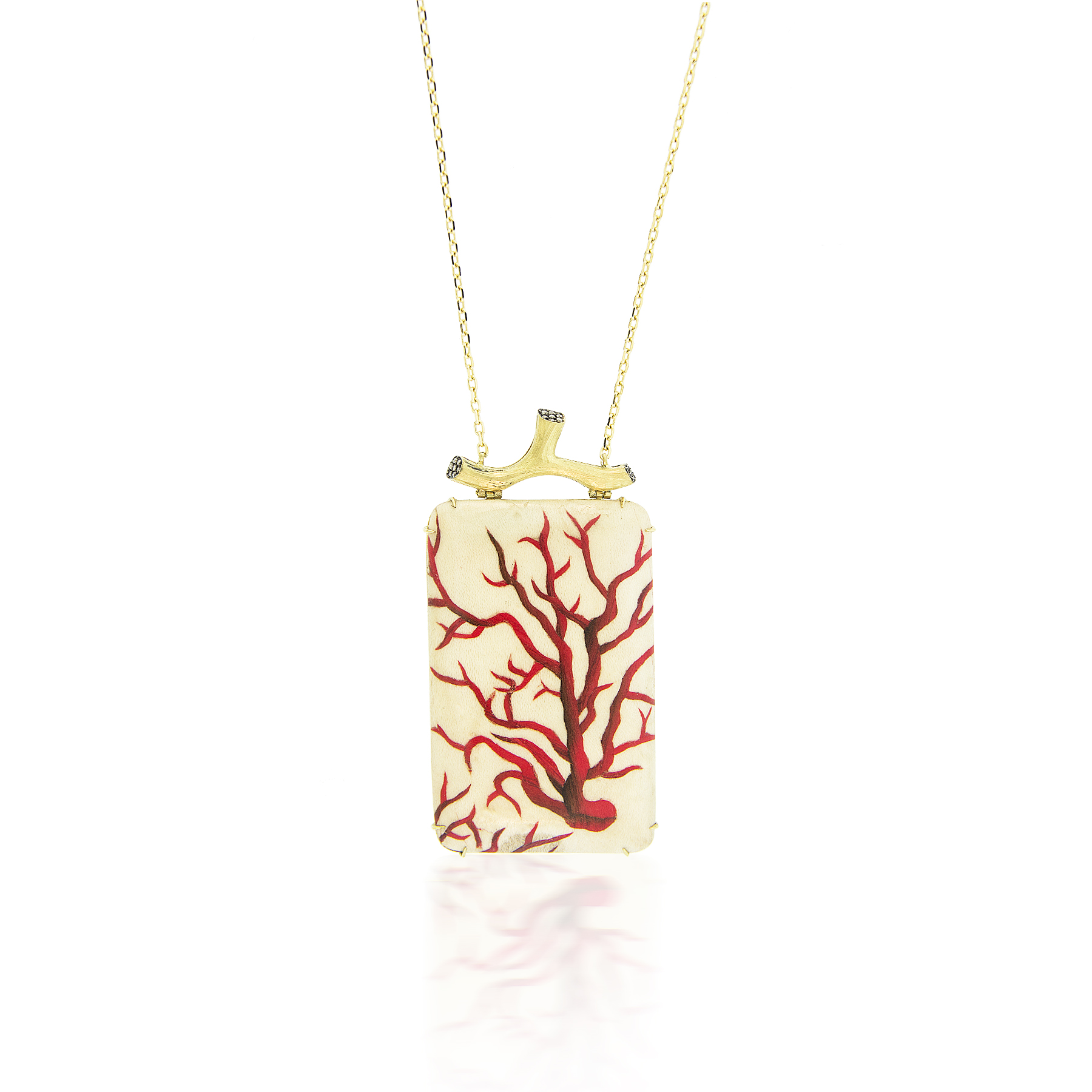 SF x Moye Marquetry Necklace main image 1